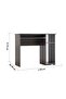 Amity Office Table - Tobacco L90xW40xH75cm - 5