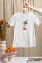 Look up Balloon Crew Neck 100% Cotton Printed Short Sleeve Children's and Teenage T-Shirt