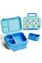 Bento Lunch Box Set for Kids (Multi-Compartment, Leakproof, Insulated, Food Organizer) w/ 350 Steel water bottle and spoon & Fork set - 4