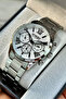 Men's Wristwatch Steel Band Works All Functions Original Gift Box with Bracelet Gift. - 5