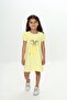 Girl's Bow Printed Dress