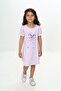 Girl's Bow Printed Dress