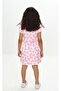 Girl's Floral Printed Dress - 4
