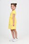 Girl's Cat Printed Dress - 5