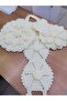 Hand Knitted 3 Piece Dowry Linen Set