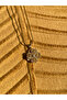 Zircon Stone Fine Detailed Stress Relief Rotating Clover Necklace Guaranteed Not to Tarnish Shipped in Gift Box - 4