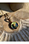 Pearl Lake Flower Vibrant Color Enamel Necklace Non-Tarnish and Rust Guaranteed Invoice 45cm