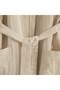 Little Basic Muslin Bathrobe Stone - 2