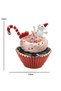 New Year Cupcake Broş - 2