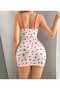 Women's Nightwear Dress with Straps - 2