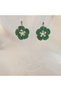 Bohemian Style Handmade Knitted Flower Earrings–Summer, Lightweight, Colorful, Special Design Jewelry, Trendy Earrings - 5