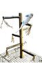 Natural Bird Perch on Cage Top, Natural Perch for Cockatiel, Budgie Premium Parrot Perch