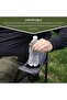 folding camping chair with table, cup holders & carry bag supports up to 500lbs, perfect outdoors - 6