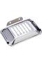 Stainless Steel Soap Dish Holder, Wall-Mounted, Chrome Finish - 4