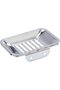 Stainless Steel Soap Dish Holder, Wall-Mounted, Chrome Finish - 5