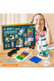 Microscope Kit 60-180X Magnification Minihandheld Digital Children's Microscope 21Piece Educational Set Ledlight - 6