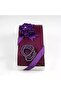 Purple Lace Edged Shawl and Pearl Prayer Beads Gift Set - Stylish Hijab Accessory with Special Box