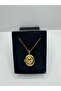 Gold Sparkle Star & Crown Necklace – Special Design Locket - 3