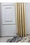 Bade V_101 Gold 1/3 Sik Pleated Background Curtain Apm - 6