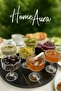 6-Piece Glass Footed Magnolia Daisy Coffee Side Dish Bowl Turkish Delight Bowl Breakfast Serving Bowl Jam Bowl 50ml Homeaura - 2