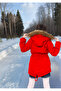 Waterproof Coat with Fur Inside, Hood and Zipper - Non-Deformable Winter Coat - Machine Washable - 7