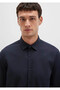 Long Sleeve Navy Blue Men's Shirt M0211673-70489 - 7