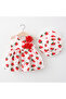 Baby Girls Sundress & Hat Set | Cotton | 12-18 Months | White & Red | Lightweight & Breathable - 2