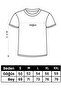 Colorful Leaf Chest Printed Cotton Combed Cotton Round Neck Navy Blue T-Shirt - 2