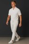 Wrapped Crinkle Fabric Summer Lycra Unisex Women Men Short Sleeve T-Shirt Sweatpants Set