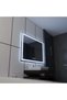 Rectangular LED Mirror 100x75cm Verite MotionGlow Marcello Dimmable Defog System - 3