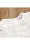 Baby Girls Lace Dress, Bonnet Set | 24-36 Months | White | Cotton | Lightweight, Breathable - 5