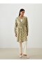 Shawl Collar Patterned Oversize Women's Kimono