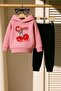 Chery Printed 3 Thread Children's Tracksuit Set