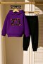 23 Printed 3 Thread Children's Tracksuit Set