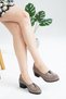 Mira Orthopedic Women's Heeled Leather Shoes Are Suitable for Heel Spurs