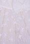 Ecru Little Butterfly Detailed Baby Girl Dress - 3
