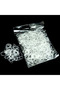 1000pcs white hair braid rubber hair clip girls children barrette women8