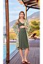Monamise Ethnic Patterned Lace Maternity Dressing Gown Set 25117 - 2
