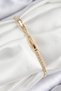 Brass Colorful Zircon Stone Geometric Model Gold Color Women's Bracelet Tj-Bb7689 - 2