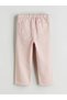 Lcw Kids Pink Elastic Waist Girls' Trousers - 3
