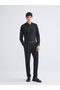 Black Regular Fit Long Sleeve Men's Shirt - 2