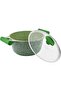 Essentials Non-Stick Casserole with Glass Lid 30cm | Green | PR81112 - 3