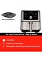Vortex Plus Digital Single Drawer Air Fryer, 1600 W, 3.8 L, Stainless Steel/Black - 6