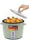 1.5L Automatic Rice Cooker with Steamer & Keep Warm | 500W Power | Non-Stick Pot| (GREEN) - 3