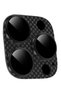 iPhone 16 Pro & iPhone 16 Pro Max Compatible Kevlar Camera Protection Lens Protector Tempered Glass with Apparatus