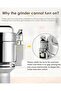 specton Portable Masala Grinding Machine, 100g Capacity, Stainless Steel Spice Grinder for Home Use, - 4