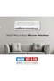 2000W Wall Mount Ceramic Heater | PTC Fast Heating | Remote Control & Touch Screen | LED Dis - 4
