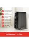 11 Fins Oil-Filled Radiator Heater | 2400W Power | 3 Heat Settings | Adjustable Thermostat | - 6