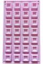 Pink Square Silicone Mould – 28 Slot for Brownies & Chocolates