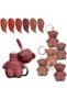 Cute Bear Key Chain Deer Lip Gloss - 5